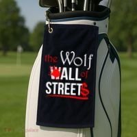 The Wolf of All Streets Wall Street Golf Towel thumb 2