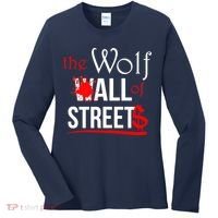 The Wolf of All Streets Wall Street Women's Long Sleeve Shirt thumb 0