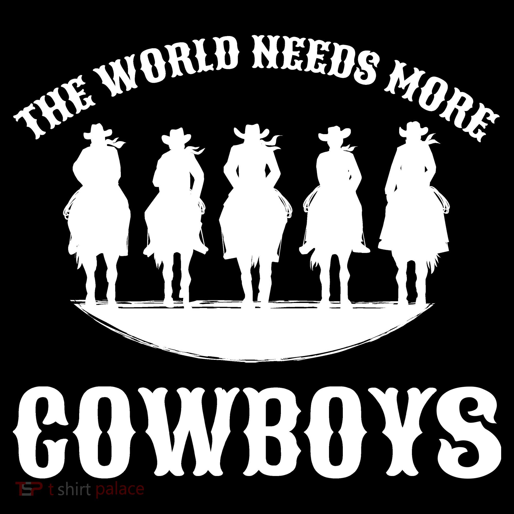 The World Needs More Cowboys Bucket Hat