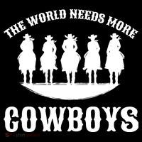 The World Needs More Cowboys Ornament thumb 1