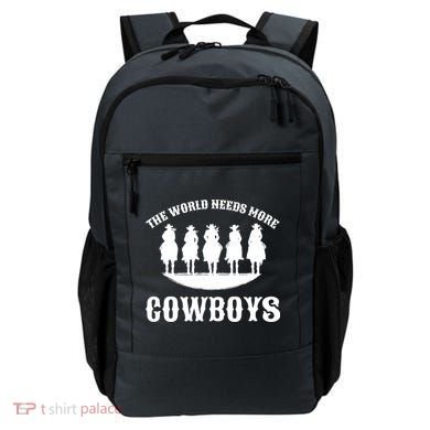 The World Needs More Cowboys Backpack