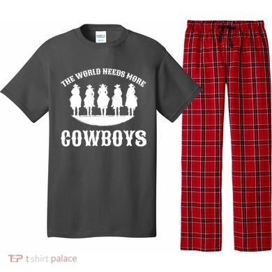 The World Needs More Cowboys Pajama Set