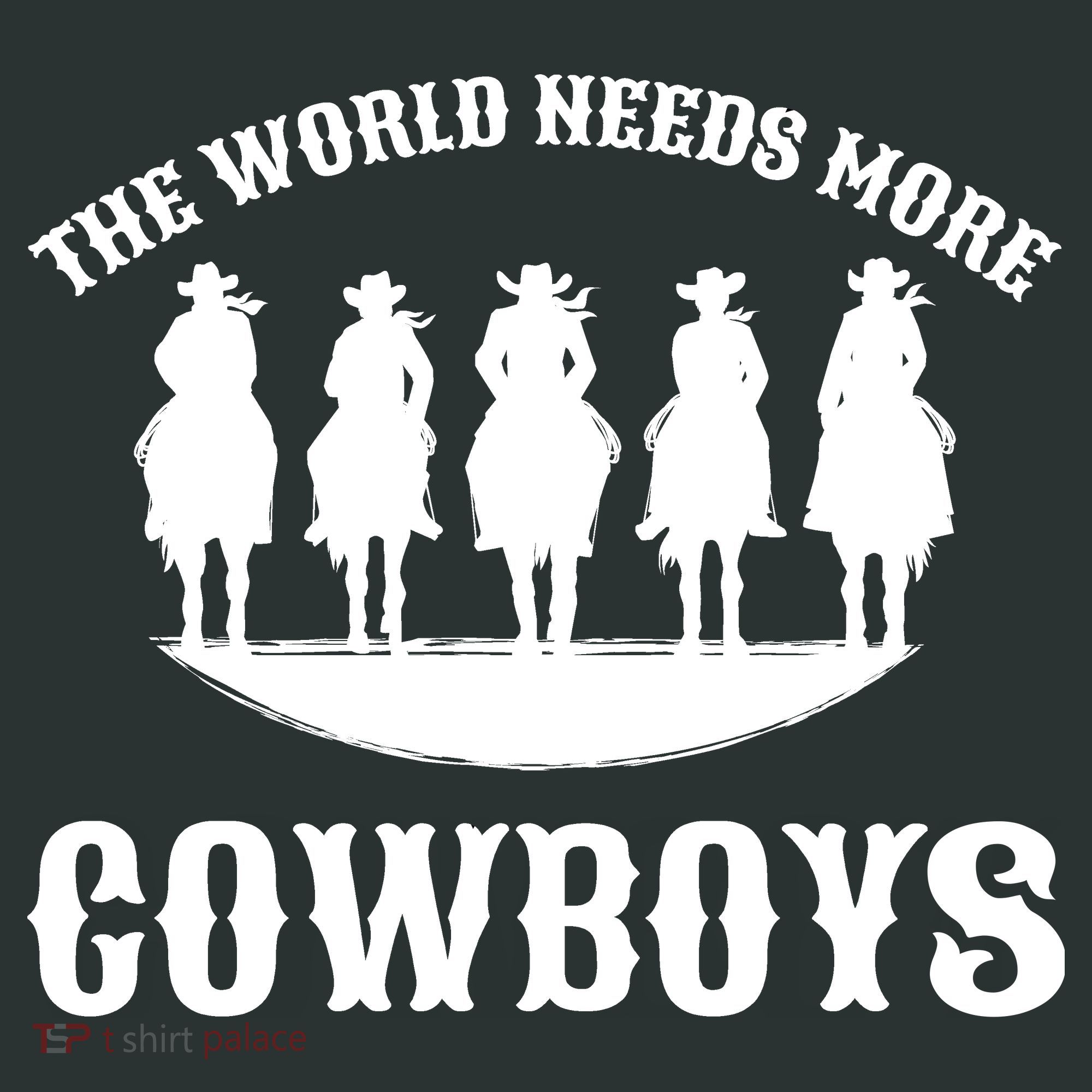 The World Needs More Cowboys Pajama Set