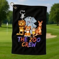The Zoo Crew Golf Towel thumb 1