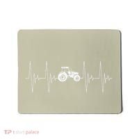 Tractor Heartbeat Ecg Agricultural Vehicle Mousepad thumb 0