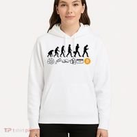 The Human Evolution Of Money Bitcoin Hoodie thumb 5