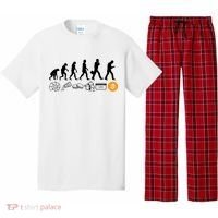 The Human Evolution Of Money Bitcoin Pajama Set thumb 0