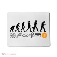 The Human Evolution Of Money Bitcoin Mousepad thumb 0