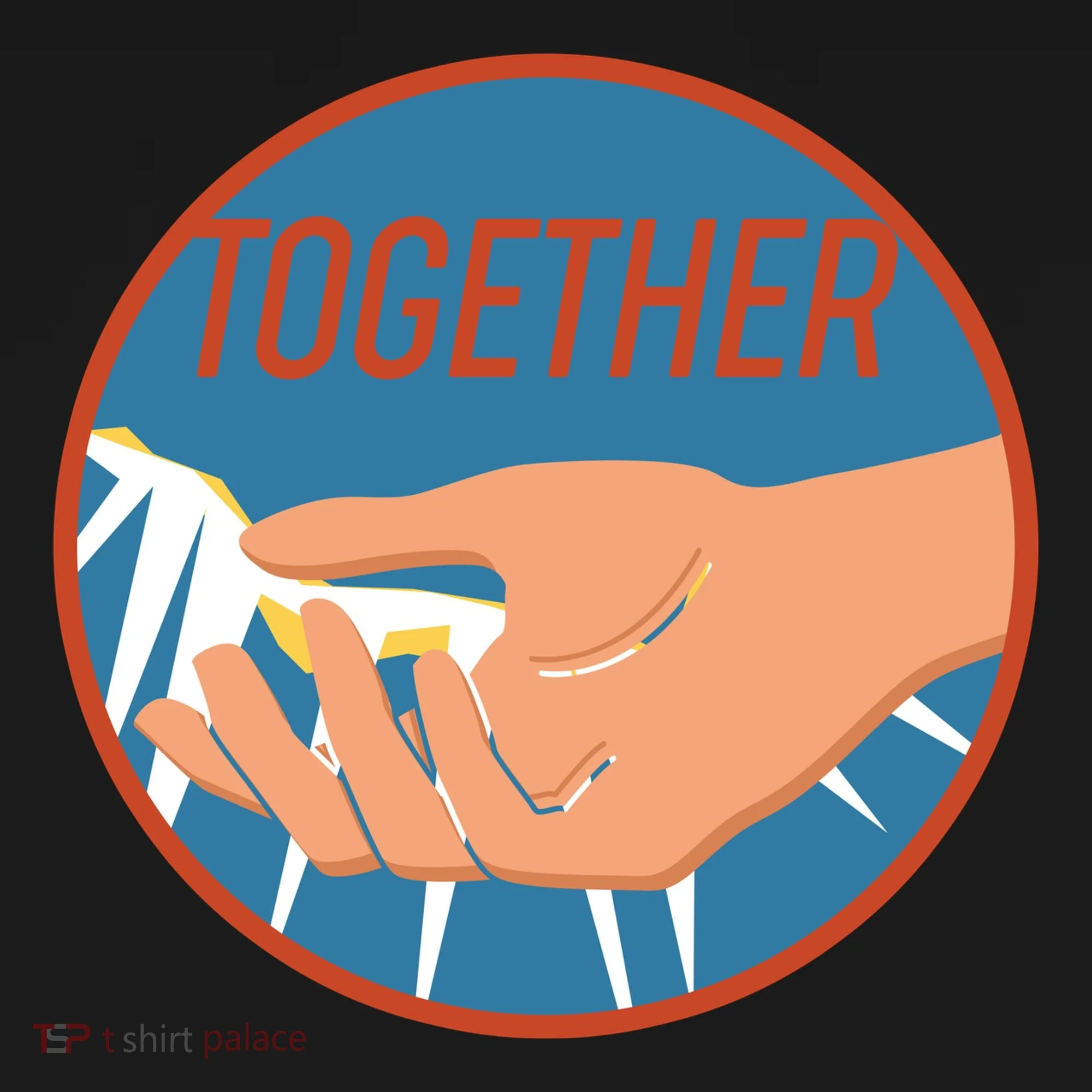 Together Hand Emblem Bucket Hat