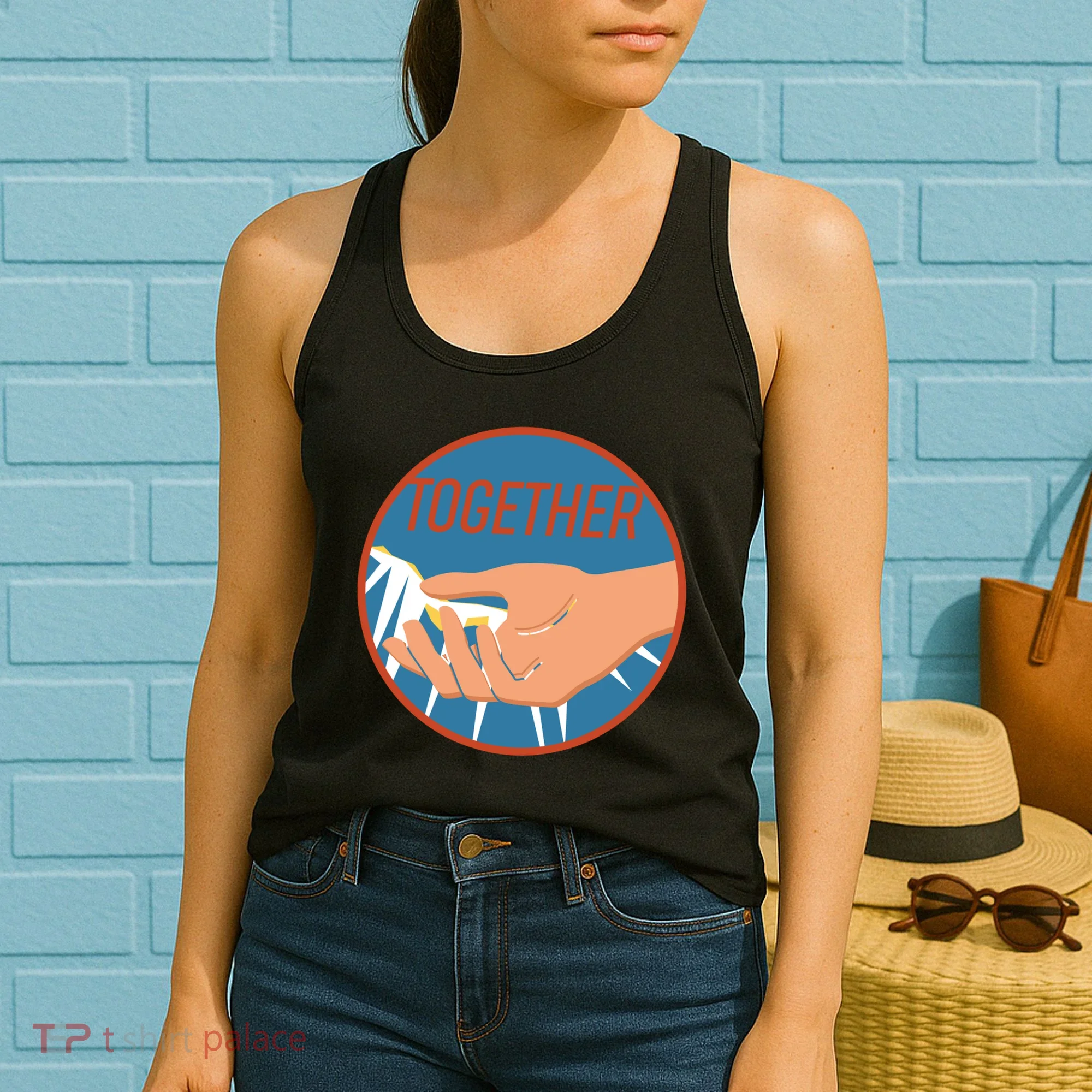 Together Hand Emblem Women's Tank Top