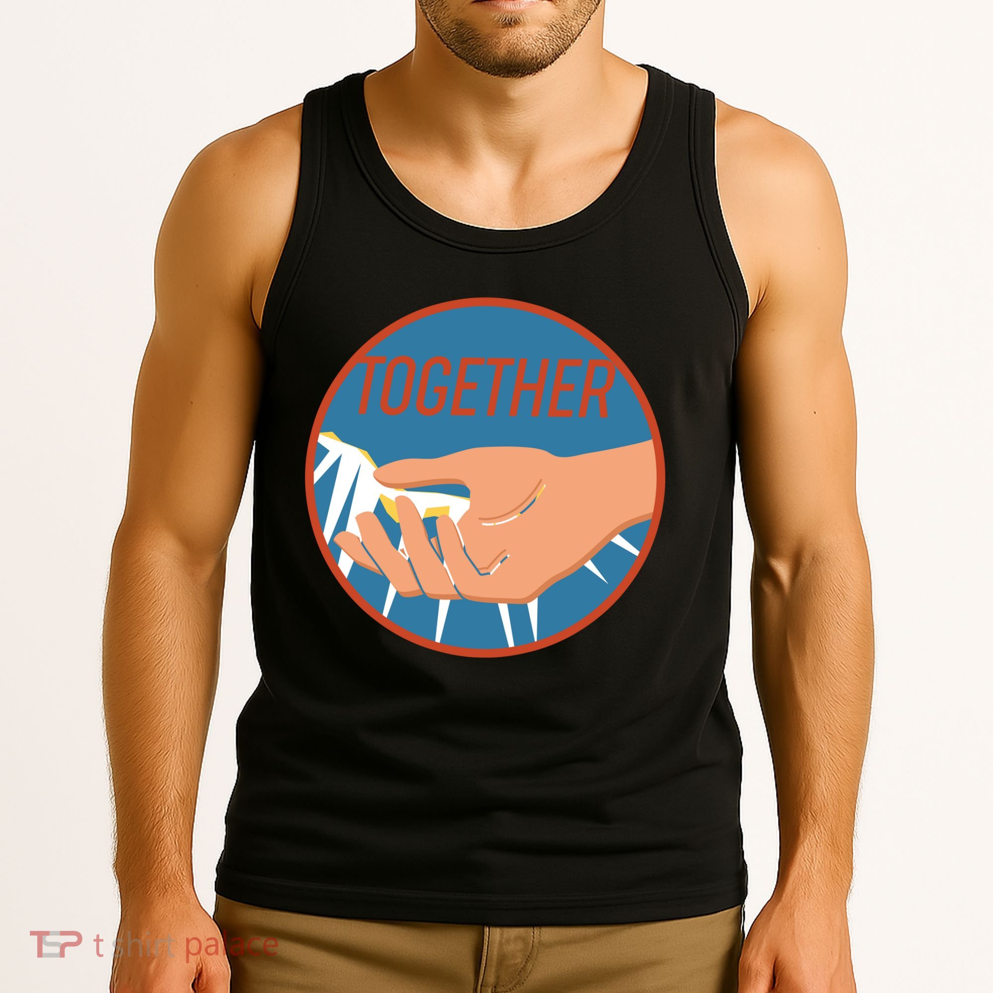 Together Hand Emblem Tank Top