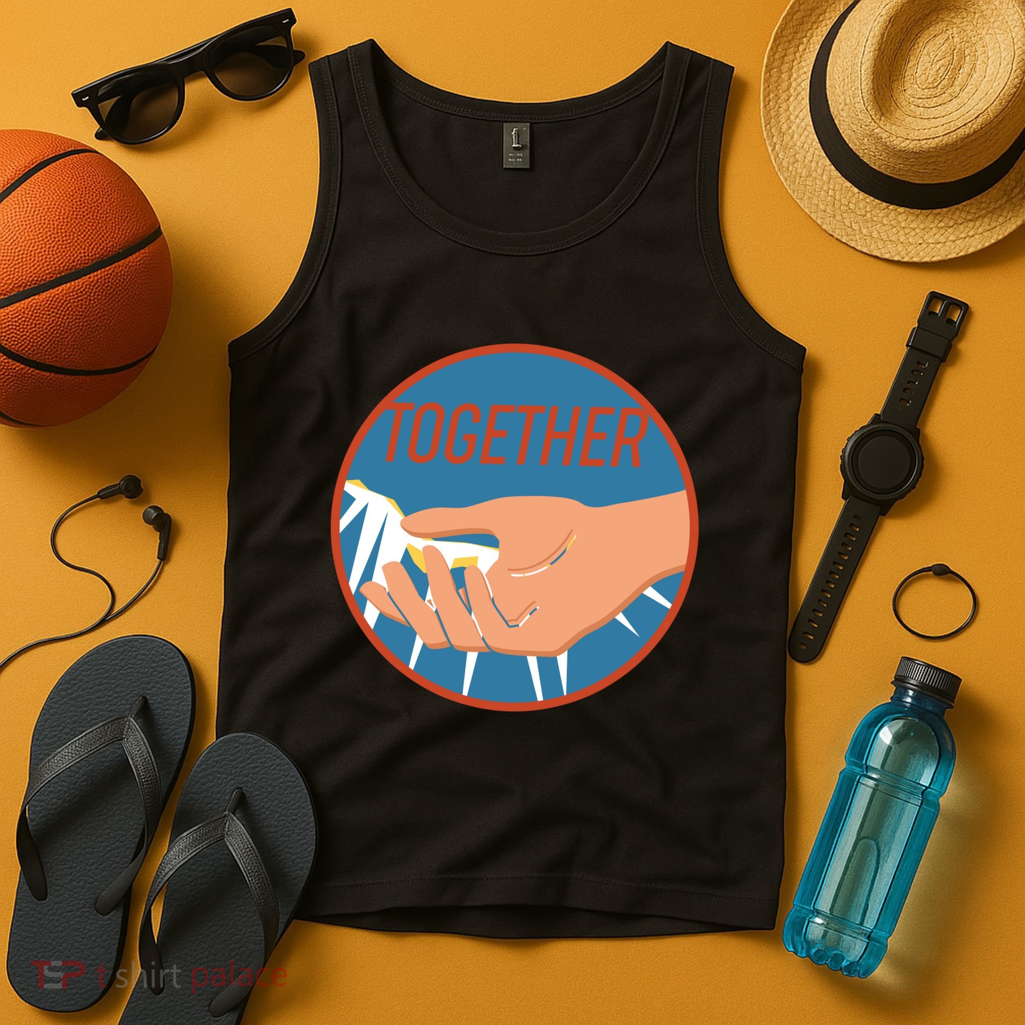 Together Hand Emblem Tank Top