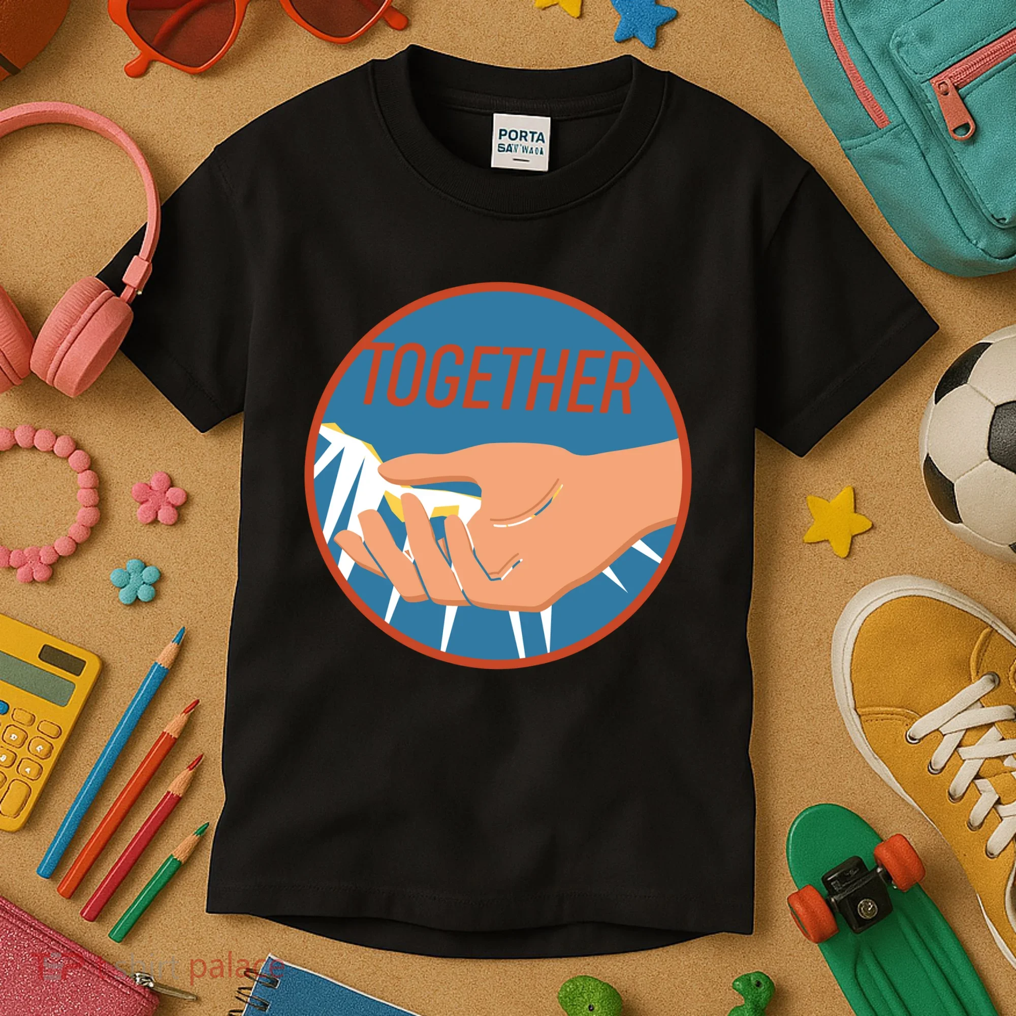 Together Hand Emblem Kids T-Shirt