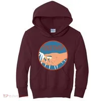 Together Hand Emblem Kids Hoodie thumb 0