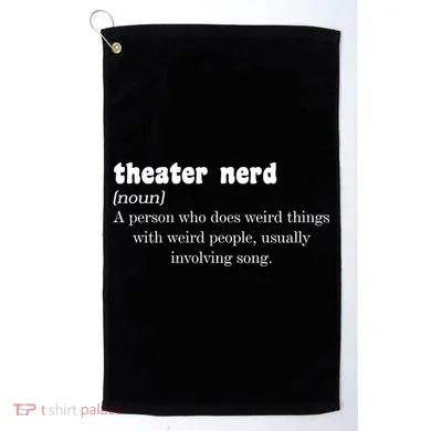 Theater Nerd Golf Towel