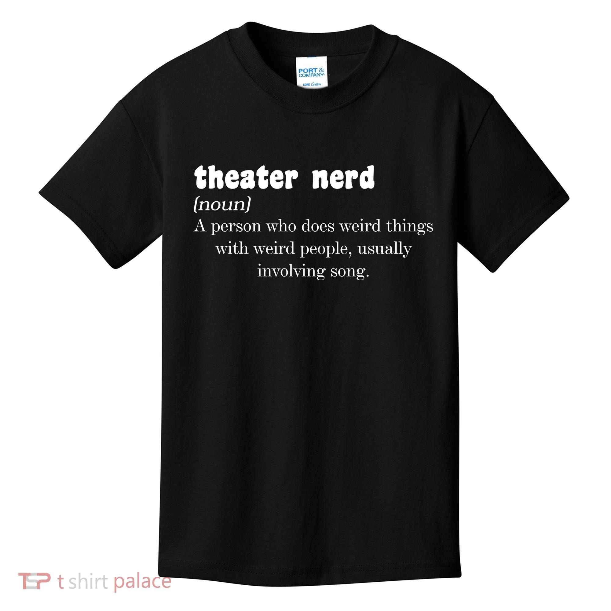 Theater Nerd Kids T-Shirt