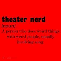 Theater Nerd Santa Hat thumb 1