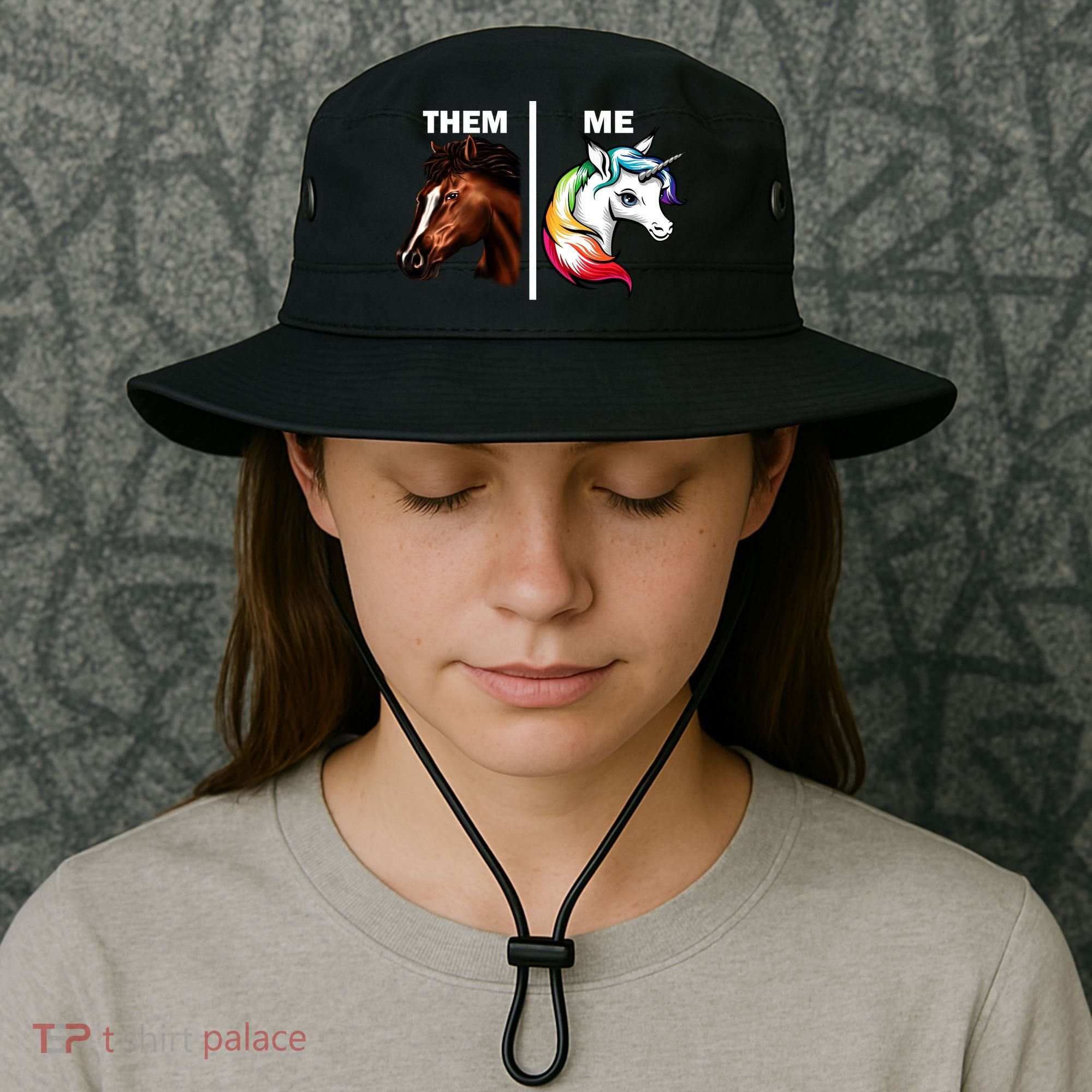 Them Horse Me Unicorn Bucket Hat