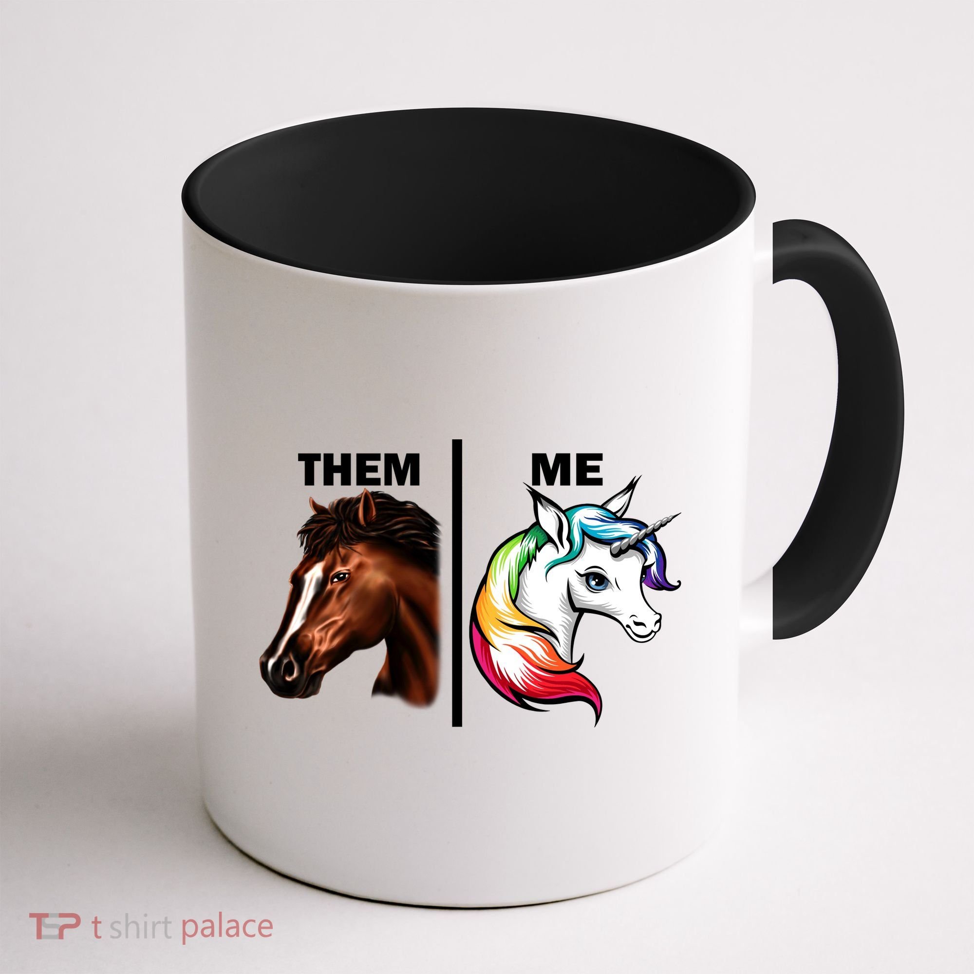 Them Horse Me Unicorn Coffee Mug