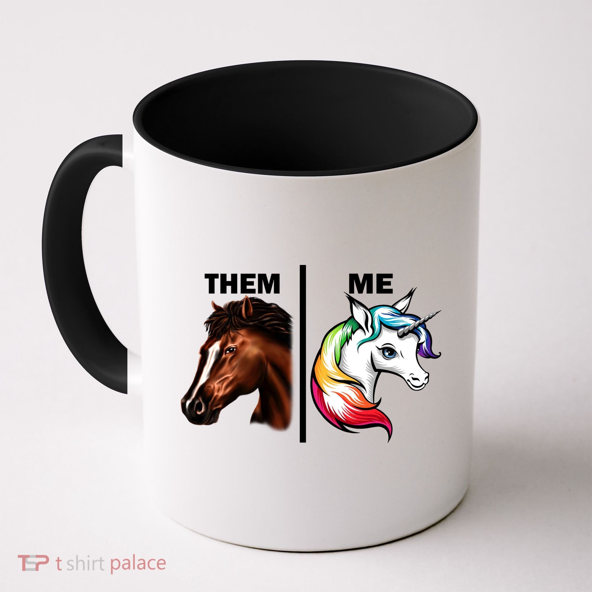 Them Horse Me Unicorn Coffee Mug