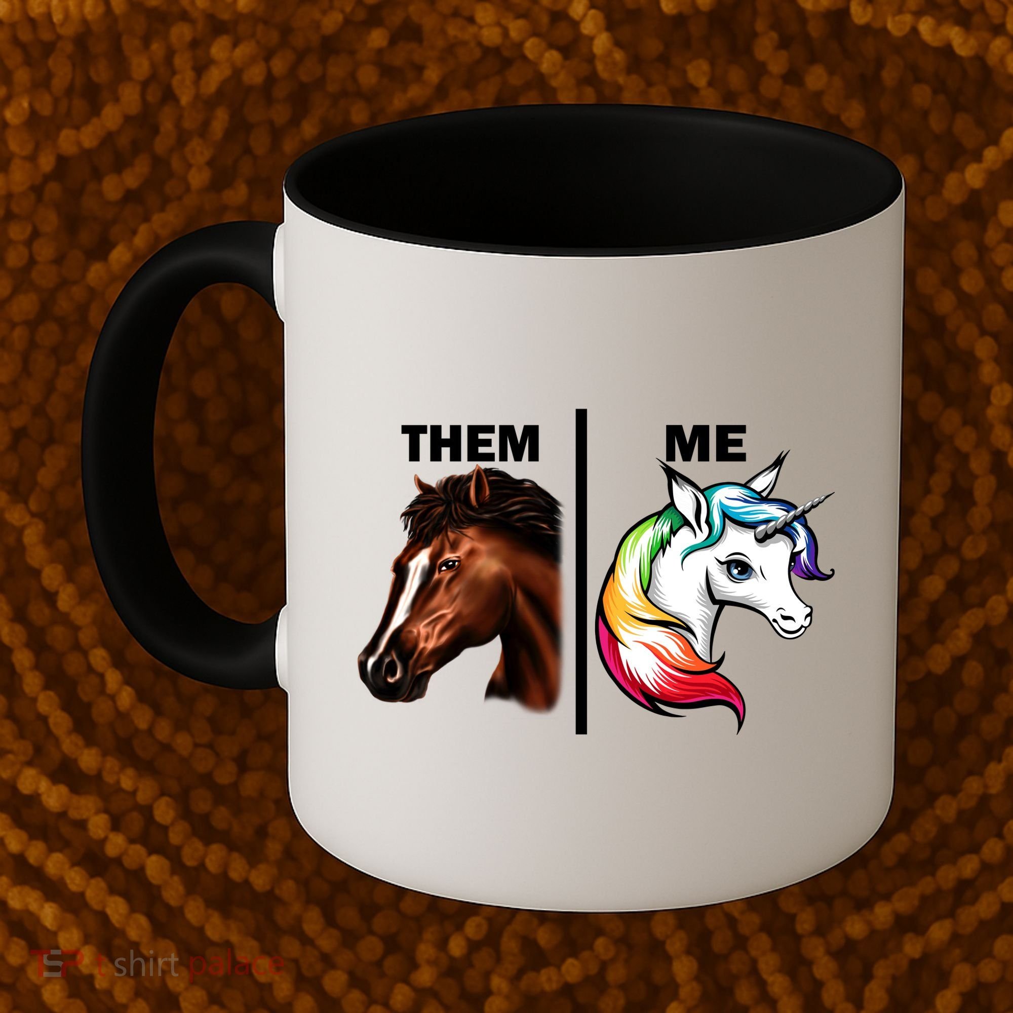 Them Horse Me Unicorn Coffee Mug