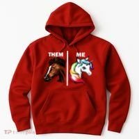 Them Horse Me Unicorn Hoodie thumb 0