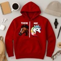 Them Horse Me Unicorn Hoodie thumb 3