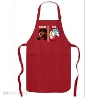 Them Horse Me Unicorn Apron thumb 0
