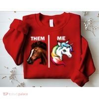 Them Horse Me Unicorn Sweatshirt thumb 2