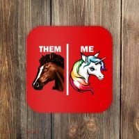 Them Horse Me Unicorn Coaster thumb 0