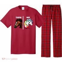 Them Horse Me Unicorn Pajama Set thumb 0