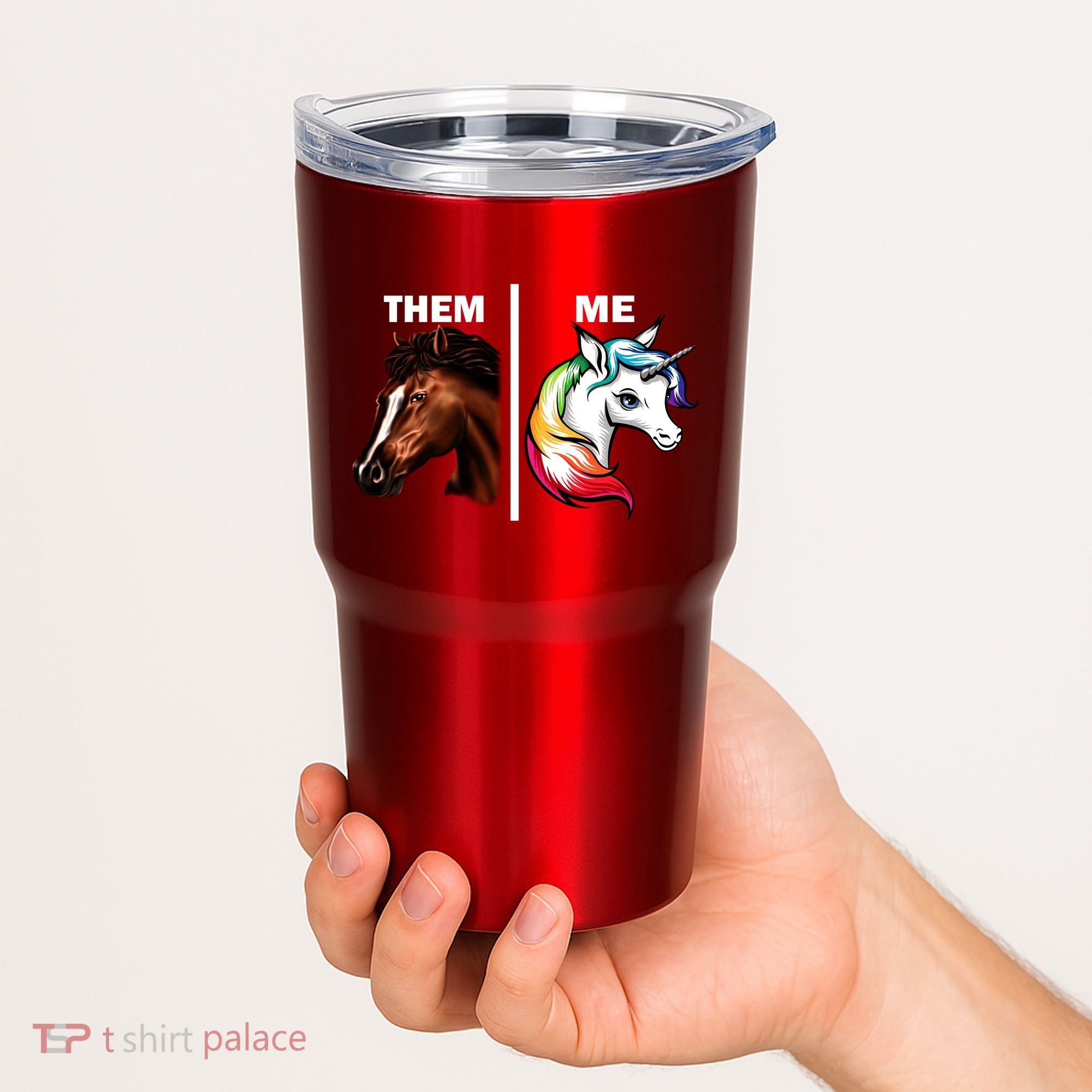 Them Horse Me Unicorn Tumbler