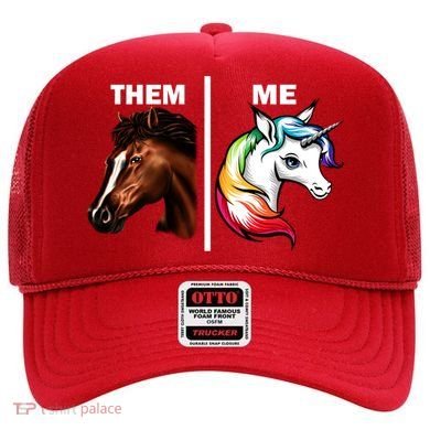Them Horse Me Unicorn Hat
