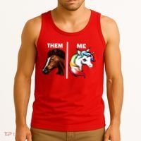 Them Horse Me Unicorn Tank Top thumb 3