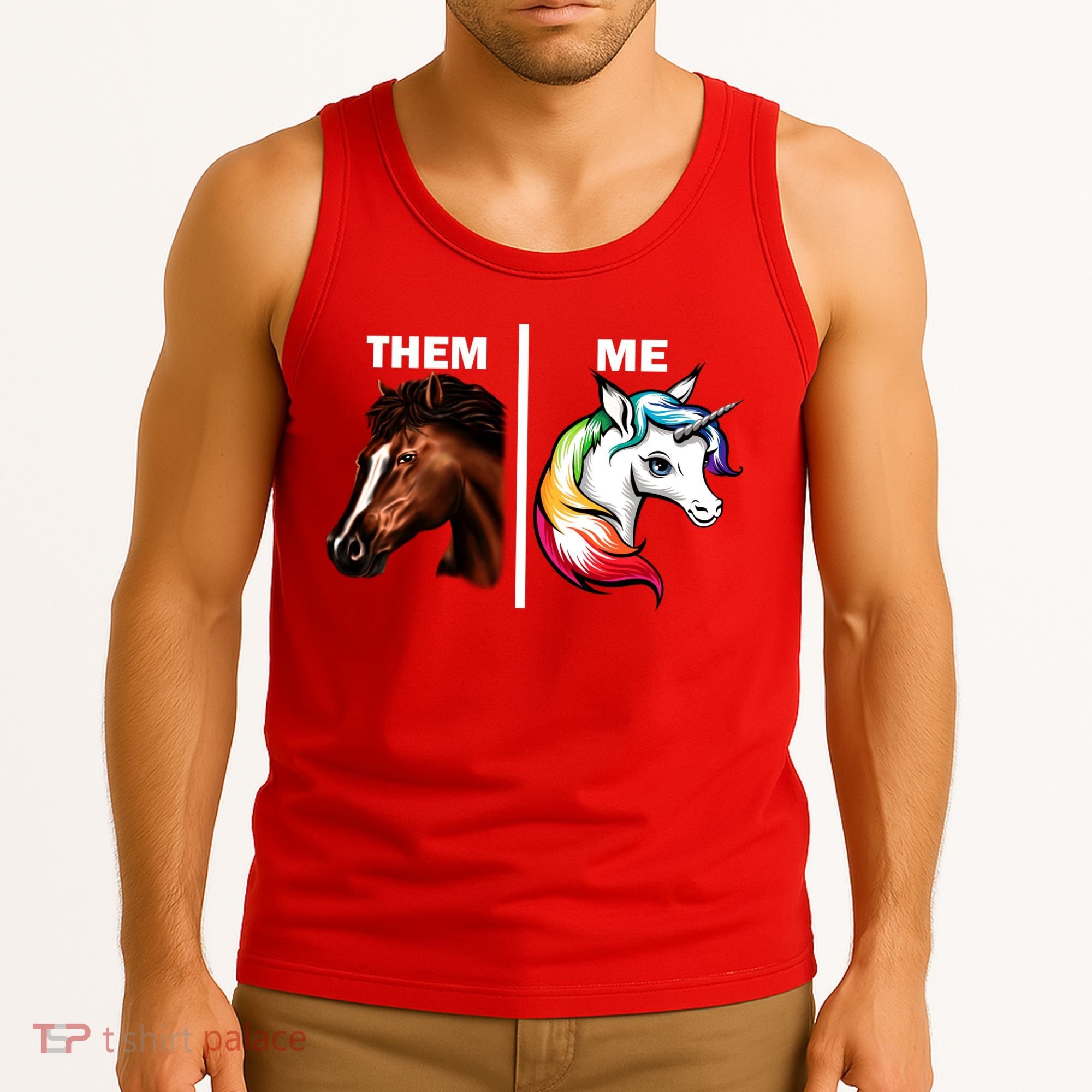 Them Horse Me Unicorn Tank Top