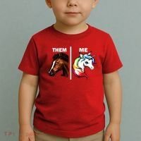 Them Horse Me Unicorn Toddler T-Shirt thumb 2