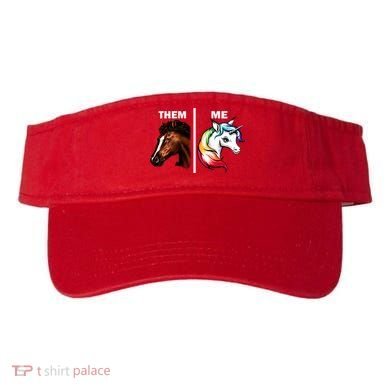 Them Horse Me Unicorn Visor