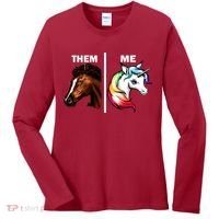 Them Horse Me Unicorn Women's Long Sleeve Shirt thumb 0