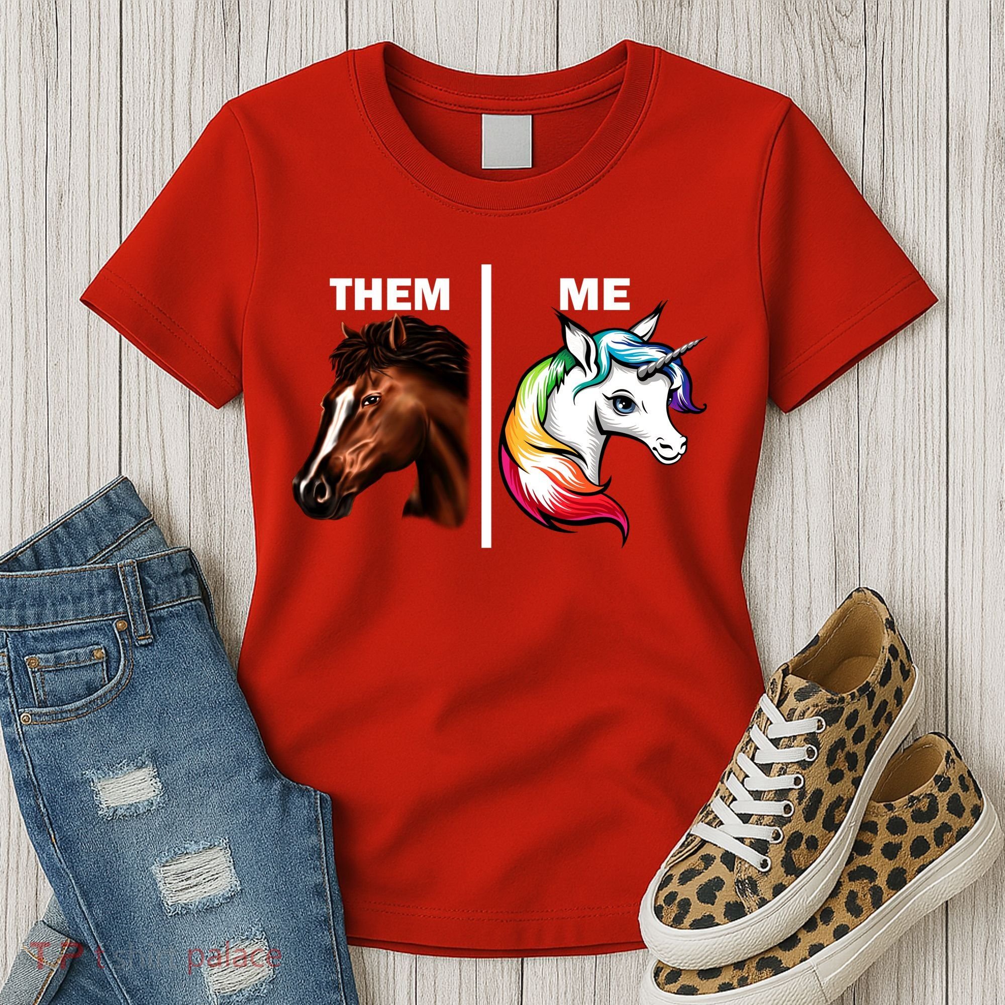 Them Horse Me Unicorn Women's T-Shirt