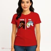 Them Horse Me Unicorn Women's T-Shirt thumb 4