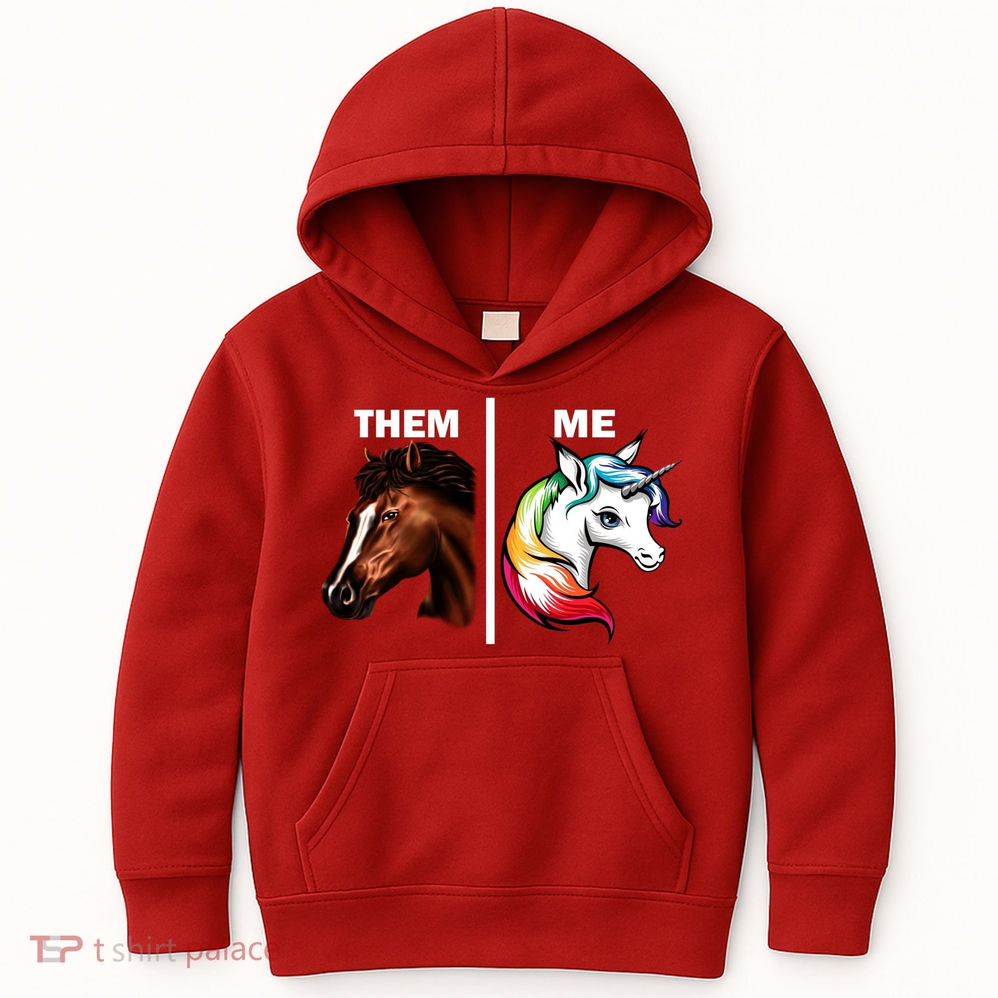 Them Horse Me Unicorn Kids Hoodie