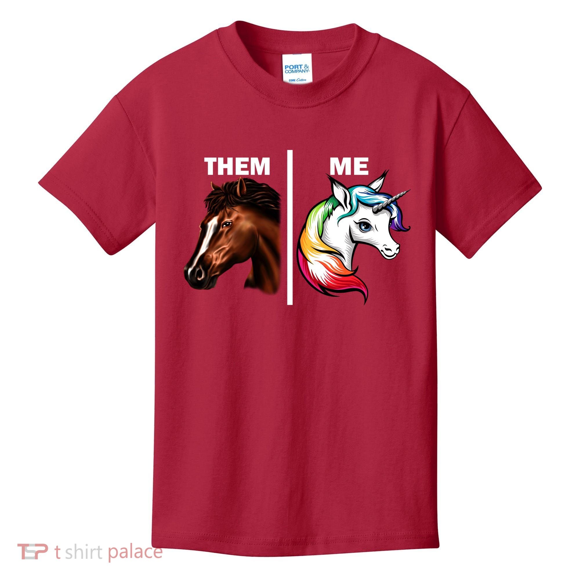 Them Horse Me Unicorn Kids T-Shirt