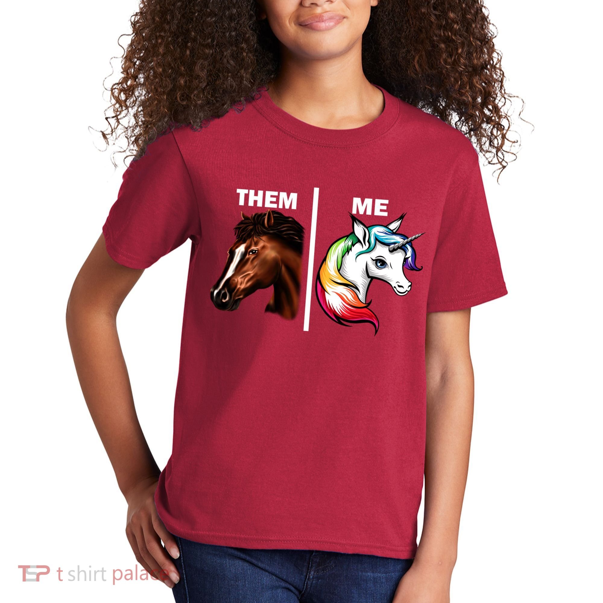 Them Horse Me Unicorn Kids T-Shirt