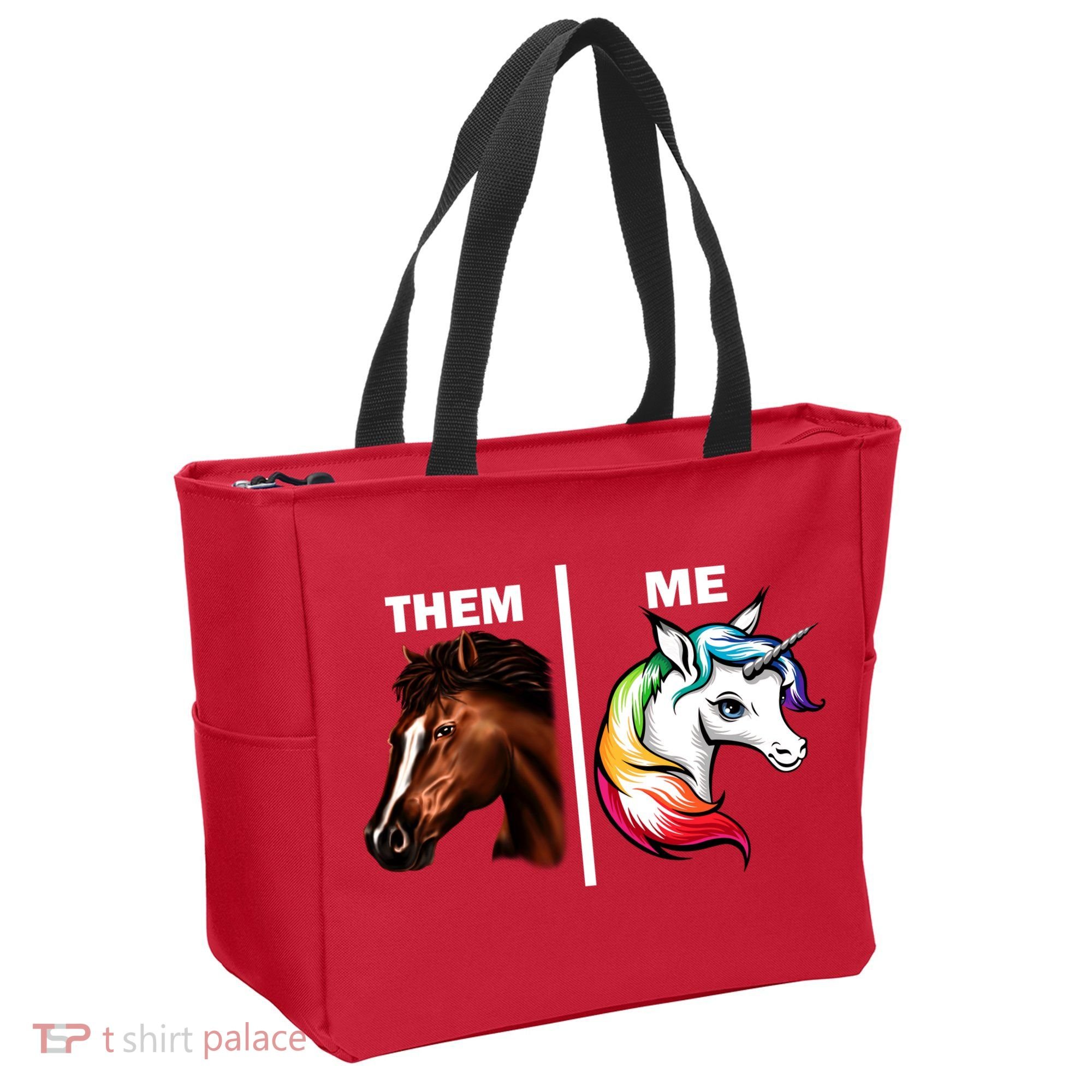 Them Horse Me Unicorn Tote Bag