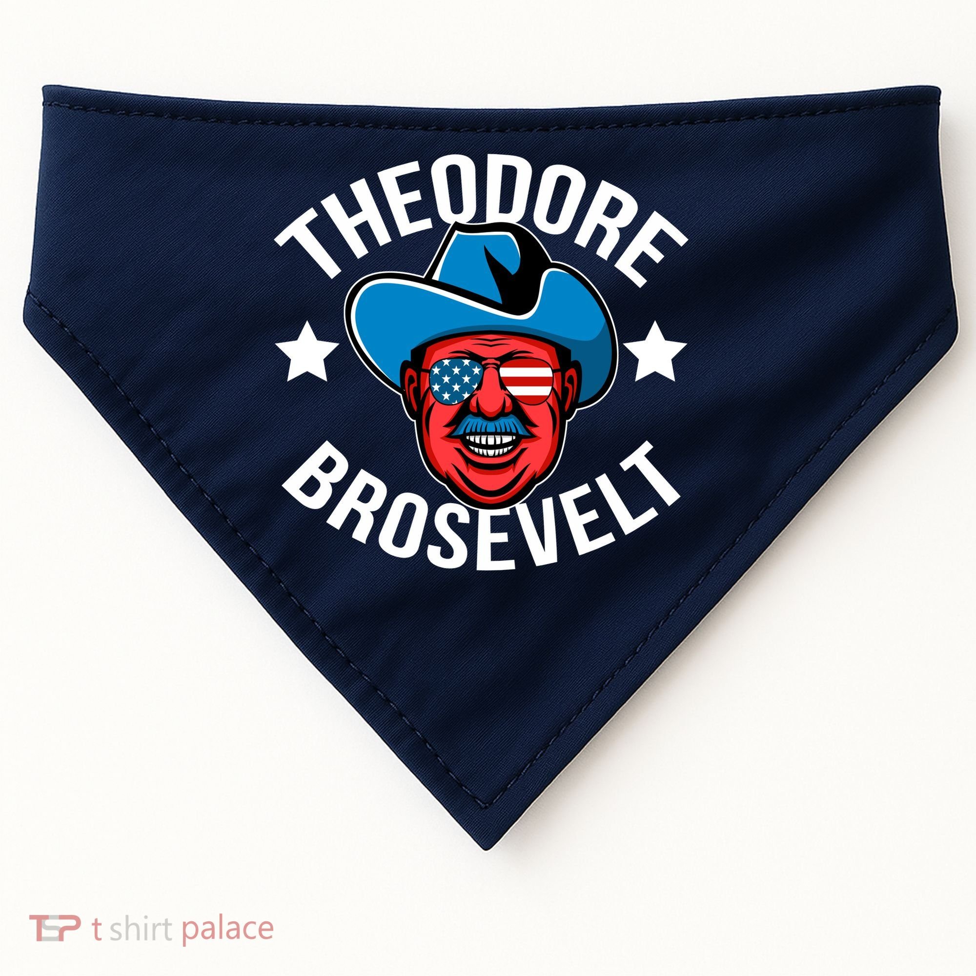 Theodore Brosevelt USA-Made Doggie Bandana