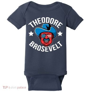 Theodore Brosevelt Baby Bodysuit