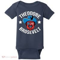 Theodore Brosevelt Baby Bodysuit thumb 0
