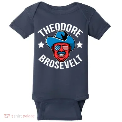 Theodore Brosevelt Baby Bodysuit