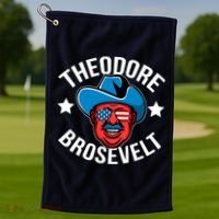 Theodore Brosevelt Golf Towel thumb 1