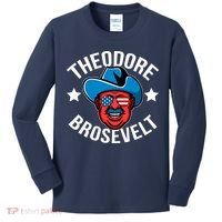 Theodore Brosevelt Kids Long Sleeve Shirt thumb 0